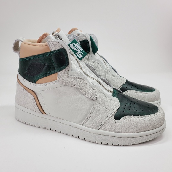 air jordan 1 retro high zip mystic green